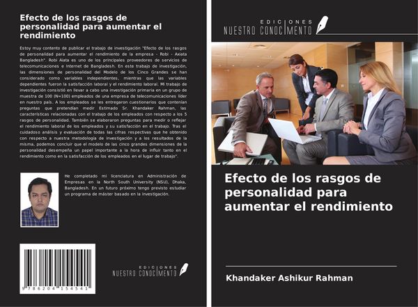 Produktbild: Efecto de los rasgos de personalidad para aumentar el rendimiento