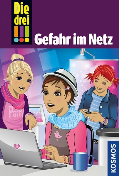 Die drei !!!, 68, Gefahr im Netz, Gebundene Ausgabe von Kari Erlhoff, Kosmos, 9783440156162