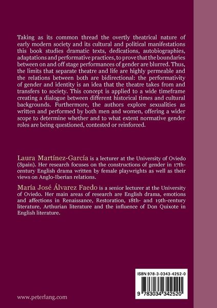 Produktbild: (Re)defining gender in early modern English drama
