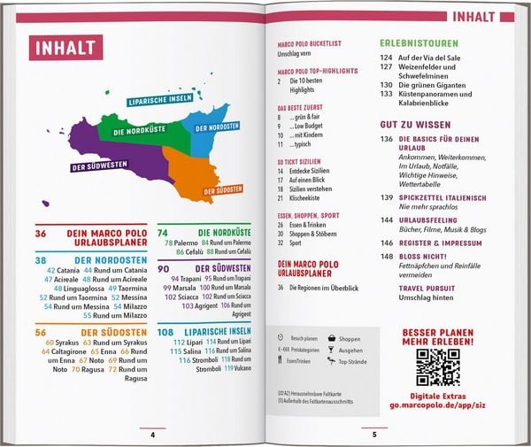 Produktbild: MARCO POLO Reisef&uuml;hrer Sizilien, Liparische Inseln