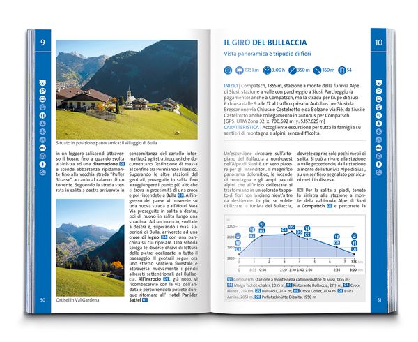 Produktbild: KOMPASS guida escursionistica Alpe di Siusi, Sassolungo, Sciliar, Catinaccio, 35 itinerari