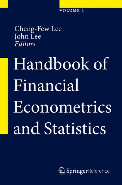 Produktbild: Handbook of Financial Econometrics and Statistics