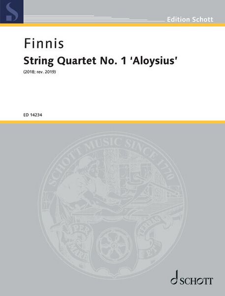Produktbild: String Quartet No. 1 'Aloysius'