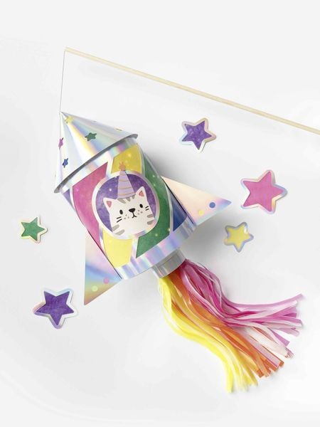 Produktbild: Folia Transparentpapierheft 42g/m&sup2; 14x20cm, 10 Blatt, farbig sortiert