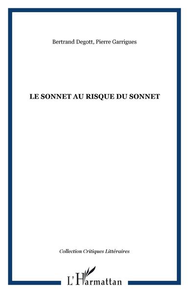 Produktbild: Sonnet au risque du sonnet le