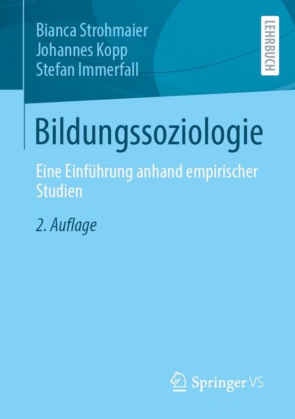 Produktbild: Bildungssoziologie