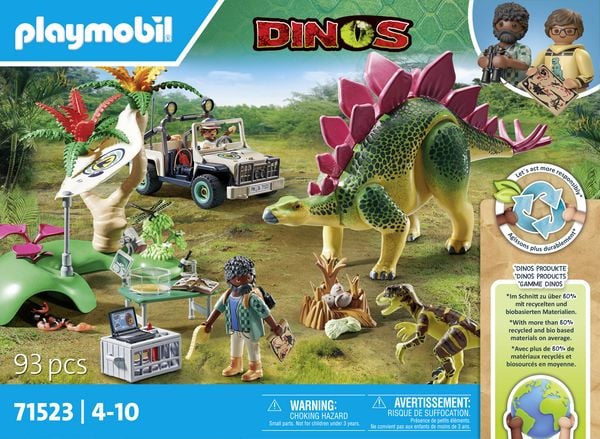 Produktbild: PLAYMOBIL 71523 Forschungscamp mit Dinos