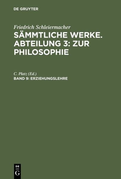 Produktbild: Erziehungslehre