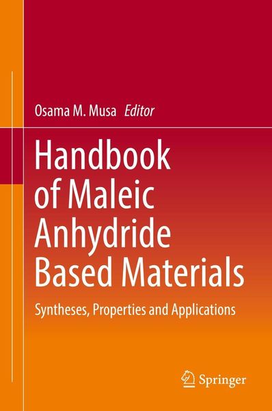 Produktbild: Handbook of Maleic Anhydride Based Materials