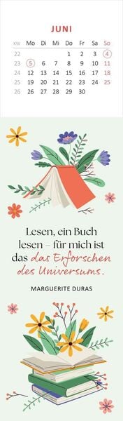 Produktbild: Lesezeichenkalender Leseliebe 2028