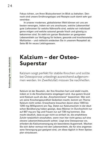 Produktbild: Ern&auml;hrung f&uuml;r starke Knochen gegen Osteoporose