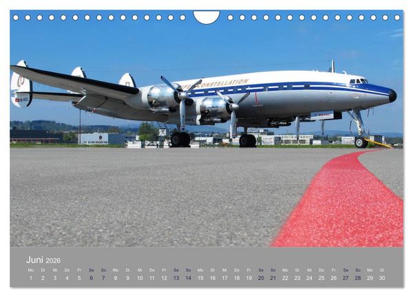 Produktbild: Lockheed Super Constellation - Legende der L&uuml;fte (Wandkalender 2026 DIN A4 quer), CALVENDO Monatskalender