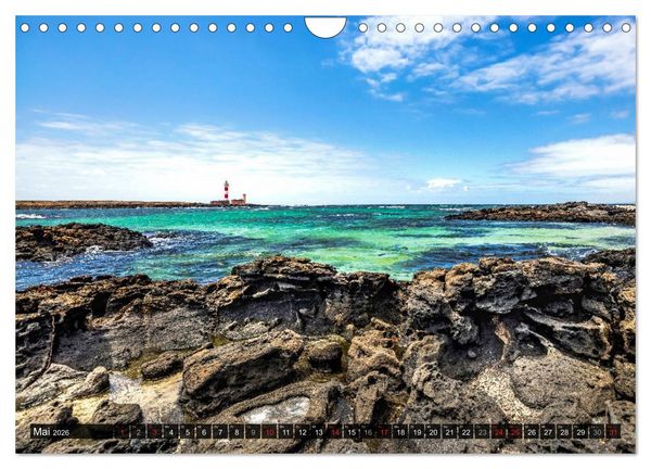 Produktbild: FUERTEVENTURA Paradiesische Impressionen der Insel (Wandkalender 2026 DIN A4 quer), CALVENDO Monatskalender