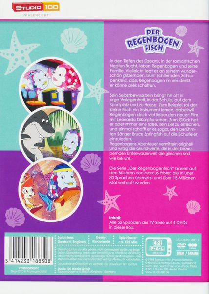 Produktbild: Der Regenbogenfisch - Komplettbox [4 DVDs]