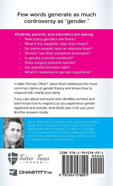 Produktbild: Male, Female, Other? A Christian Guide to Understanding Gender