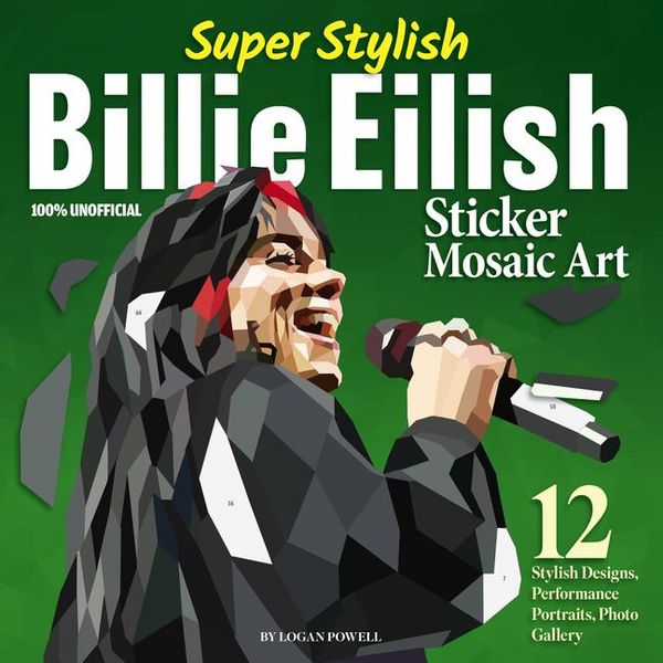 Produktbild: Super Stylish Billie Eilish Sticker Mosaic Art
