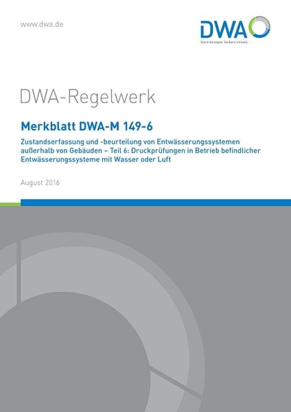 Produktbild: Merkblatt DWA-M 149-6