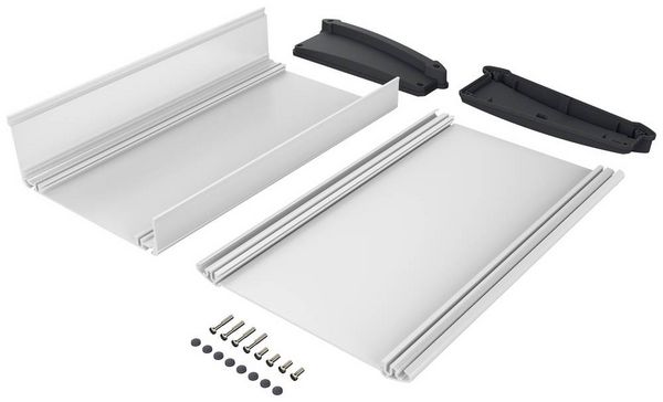 Produktbild: Bopla ALU-TOPLINE ATPH 1865-300 Pult-Geh&auml;use (L x B x H) 300 x 181 x 68 mm Aluminium, ABS Graphitgrau (RAL 7024), Natur 1 St.