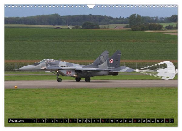 Produktbild: Augenblicke in der Luft: MiG-29 Fulcrum (Wandkalender 2026 DIN A3 quer), CALVENDO Monatskalender
