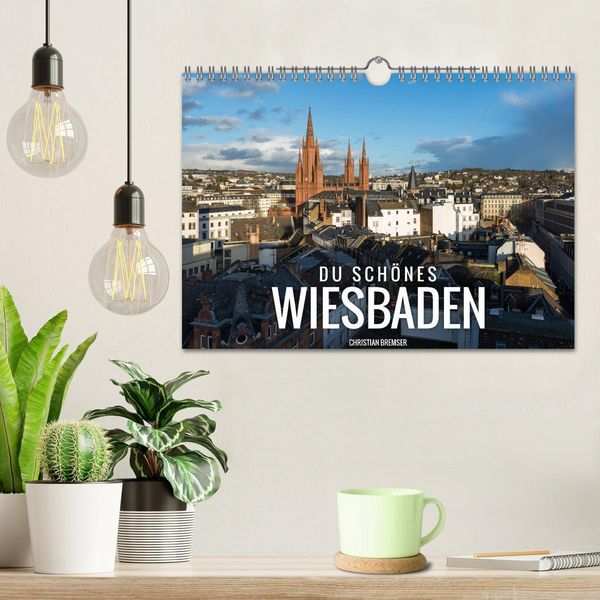 Produktbild: Du sch&ouml;nes Wiesbaden (Wandkalender 2026 DIN A4 quer), CALVENDO Monatskalender
