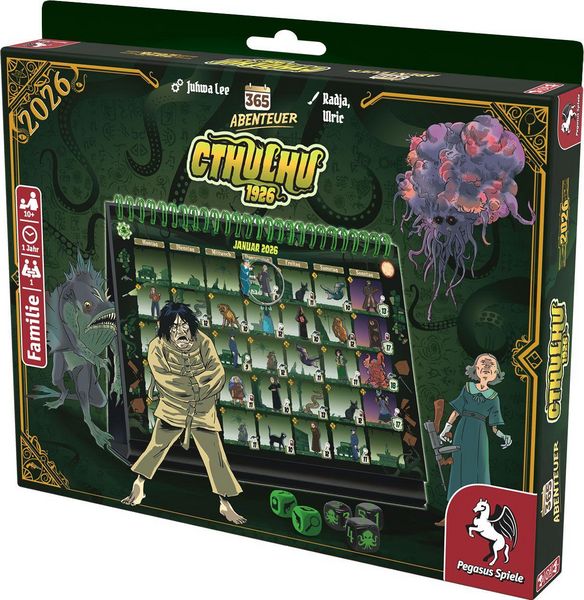 Produktbild: 365 Abenteuer- Cthulhu 1926 [Edition 2026]