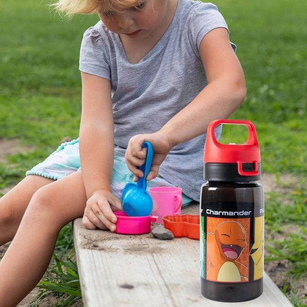 Produktbild: Trinkflasche Pok&eacute;mon schwarz 500ml