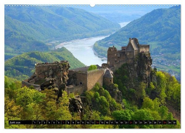 Produktbild: Die Wachau - An der Donau zwischen Melk und Krems (Wandkalender 2026 DIN A2 quer), CALVENDO Monatskalender