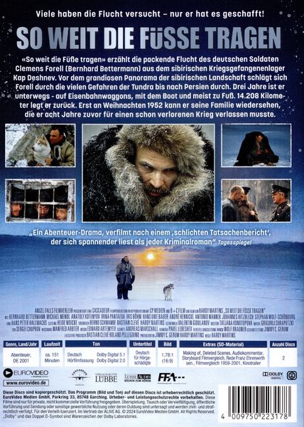 Produktbild: So weit die F&uuml;&szlig;e tragen - Restauriert in 4K [2 DVDs]