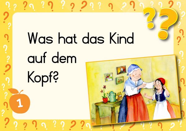 Produktbild: Lesen &uuml;ben mit Bilderr&auml;tseln zu Rotk&auml;ppchen. 34 Bildkarten zur Lesef&ouml;rderung