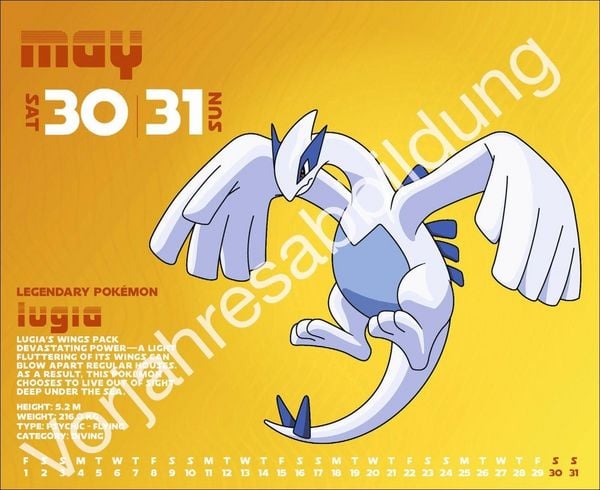 Produktbild: Pok&eacute;mon Tagesabrei&szlig;kalender 2027