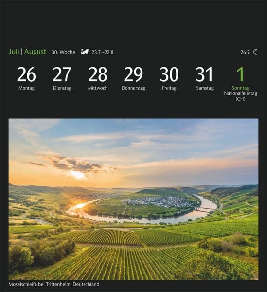 Produktbild: GEO Ferne Horizonte Postkartenkalender 2027 - Wochenkalender mit 53 Postkarten