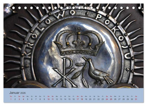 Produktbild: Vilnius im Detail (Tischkalender 2026 DIN A5 quer), CALVENDO Monatskalender