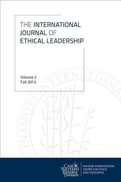 Produktbild: International Journal of Ethical Leadership