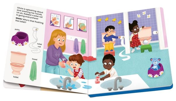 Produktbild: Play+ Shh ... Who's there? In Nursery (sound book)