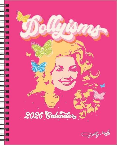 Produktbild: Dollyisms: Dolly Parton's 12-Month 2026 Softcover Monthly/Weekly Planner Calenda