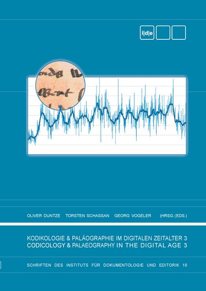 Produktbild: Kodikologie und Pal&auml;ographie im Digitalen Zeitalter 3