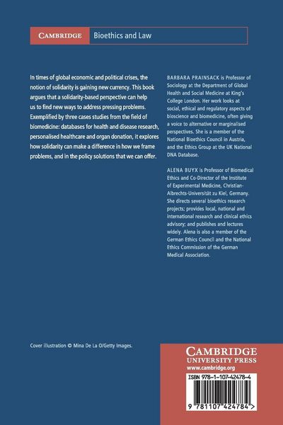 Produktbild: Solidarity in Biomedicine and Beyond