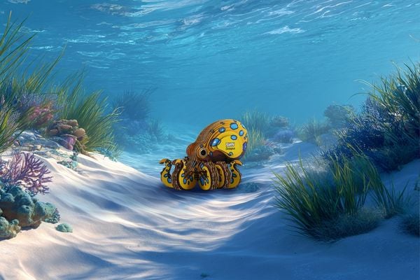 Produktbild: EUGY - 3D Bastelset Oktopus