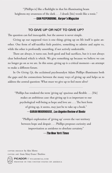 Produktbild: On Giving Up