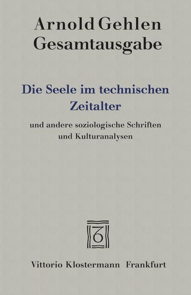 Produktbild: Die Seele im technischen Zeitalter