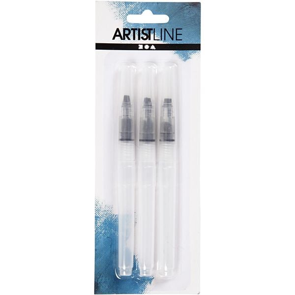 Produktbild: Creativ Company Wasserpinsel, Gr&ouml;&szlig;e S + M + L , 10 ml, 3 Stk