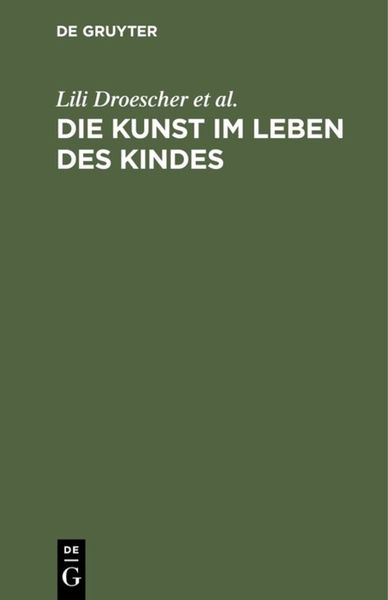 Produktbild: Die Kunst im Leben des Kindes