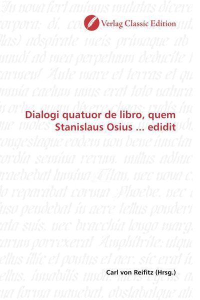 Produktbild: Dialogi quatuor de libro, quem Stanislaus Osius ... edidit