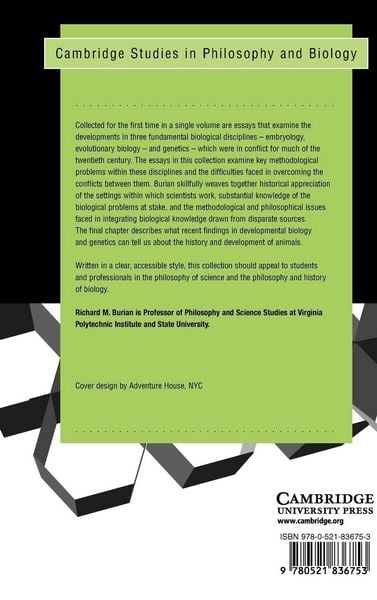 Produktbild: The Epistemology of Development, Evolution, and Genetics