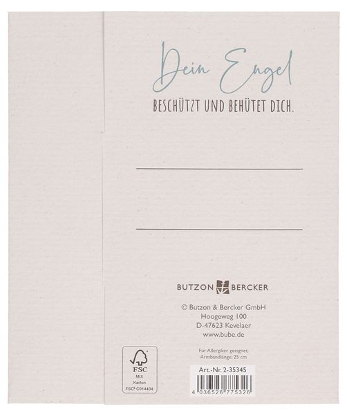 Produktbild: Textil-Armband - Dein Engel