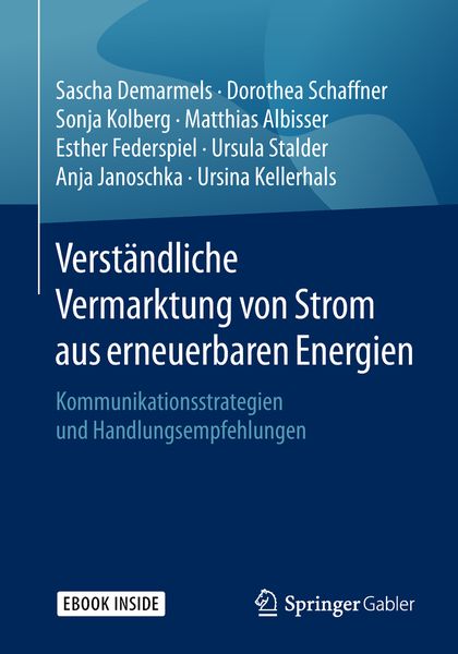 Produktbild: Verst&auml;ndliche Vermarktung von Strom aus erneuerbaren Energien