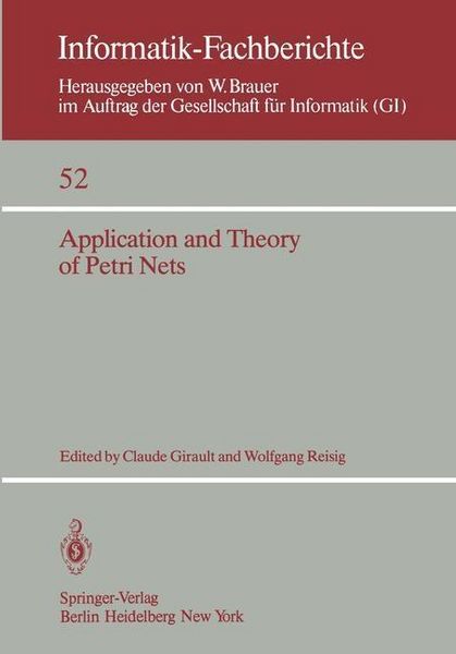 Produktbild: Application and Theory of Petri Nets