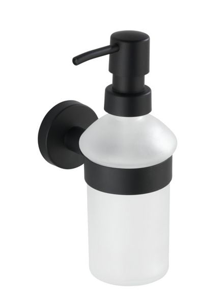 Produktbild: Seifenspender Mod. Bosio Edelstahl Black matt, Fassungsverm&ouml;gen ca. 200 ml