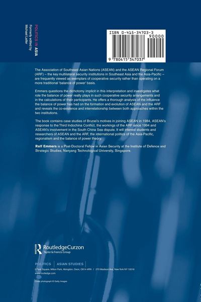 Produktbild: Cooperative Security and the Balance of Power in ASEAN and the ARF