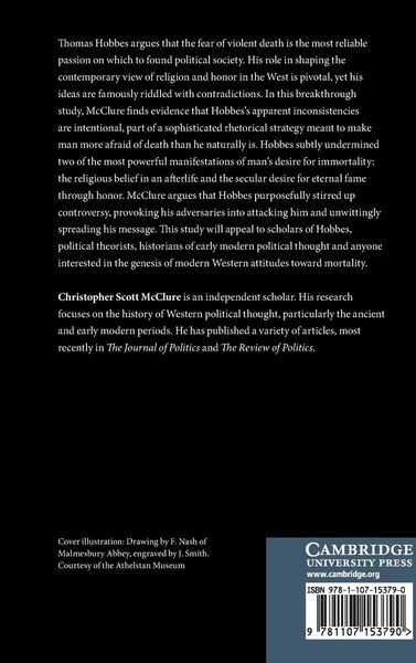 Produktbild: Hobbes and the Artifice of Eternity